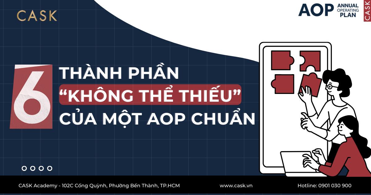 6 thành phần "không thể thiếu" của một AOP chuẩn